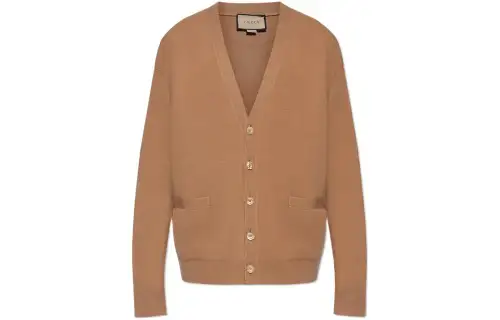 Gucci button-front ribbed cardigan