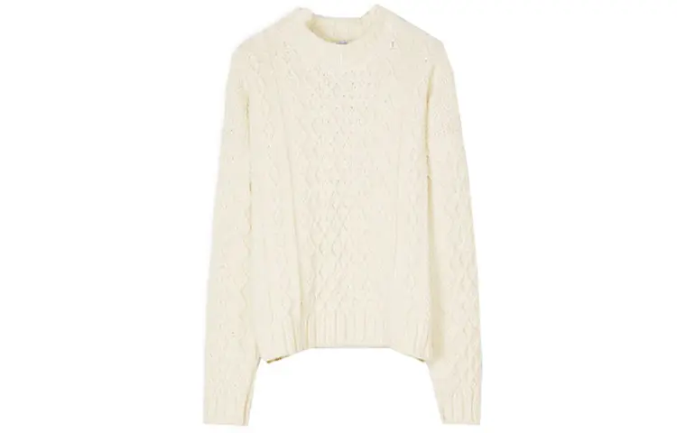 LOEWE Knitwear Men's Beige Crew Neck Moderate Other
