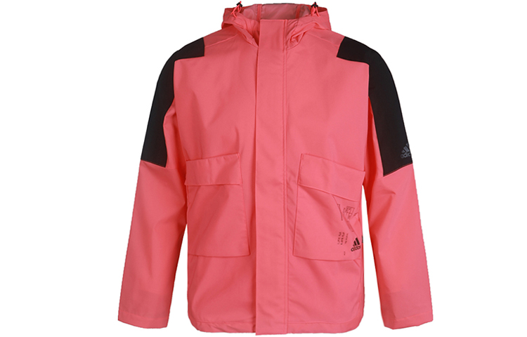Мужская куртка adidas M TECH 2L JKT (розовая) — фото 1