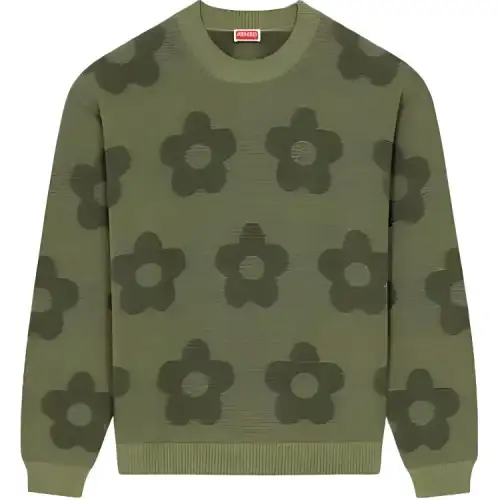 KENZO Flower Spot Cotton Sweatshirt