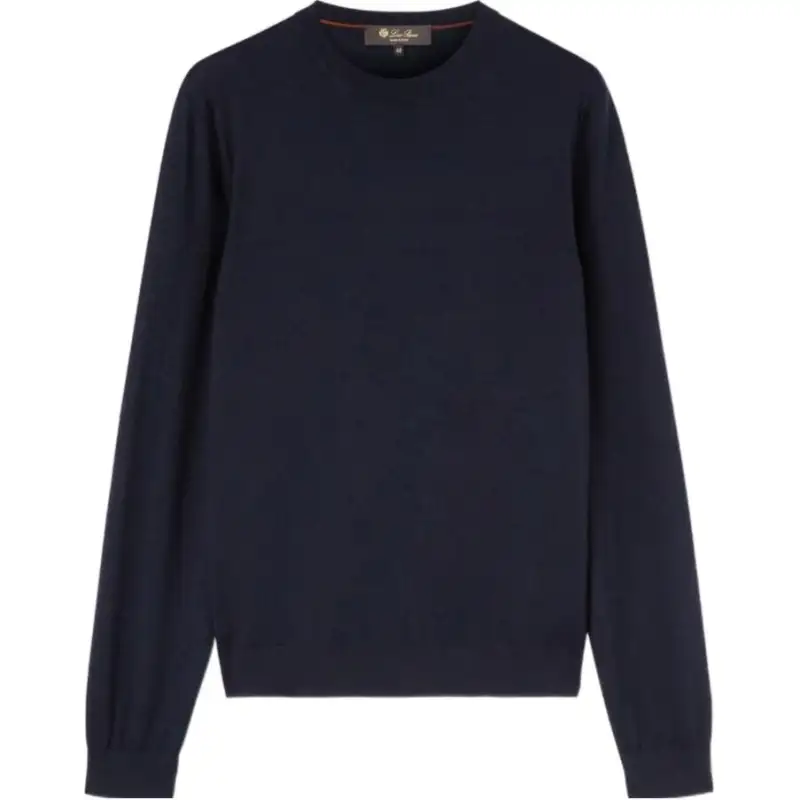 Loro Piana Cashmere Sweater Men's Marine Blue