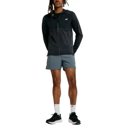 New Balance Heat Grid Hooded Sweatshirt Men's Black