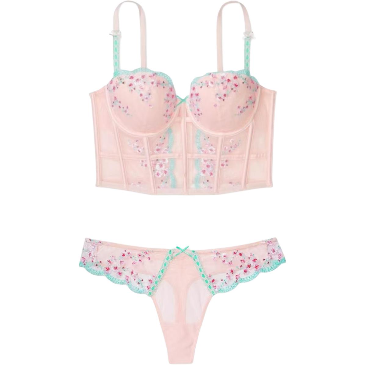 Женское нижнее белье Victoria's Secret (розовое)