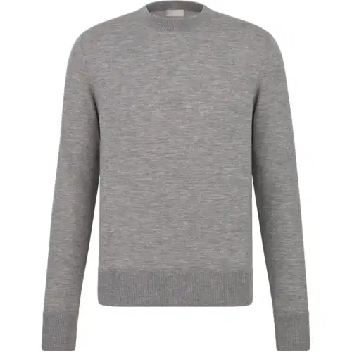 DIOR SS25 Cashmere Sweater Men's Gray