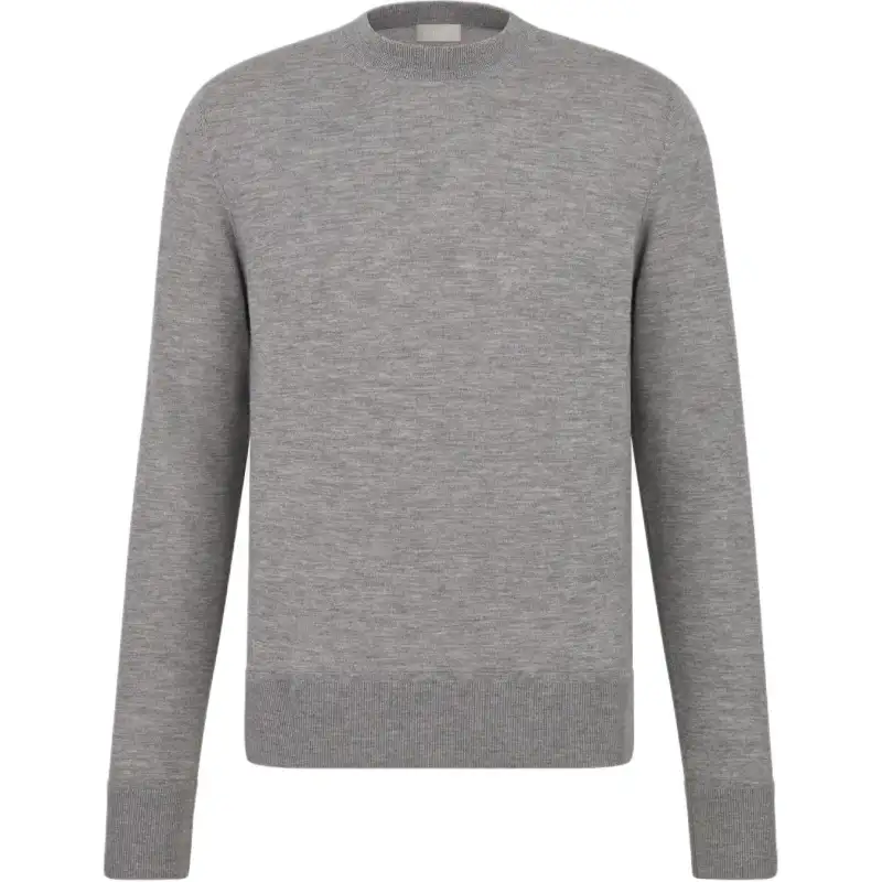 DIOR SS25 Cashmere Sweater Men's Gray