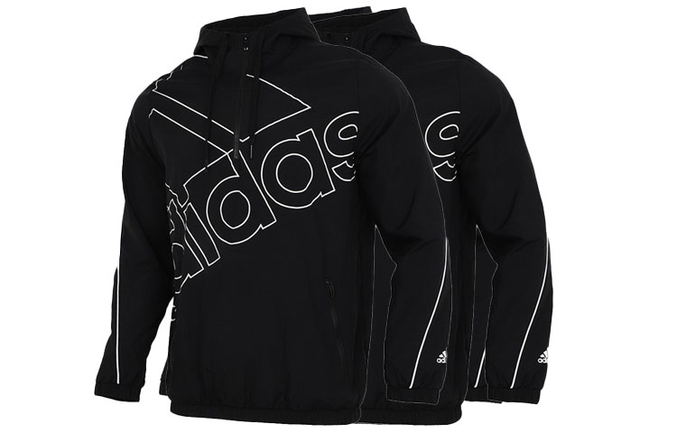 Мужская куртка adidas M Favs Q1 Wb (черный) — фото 6