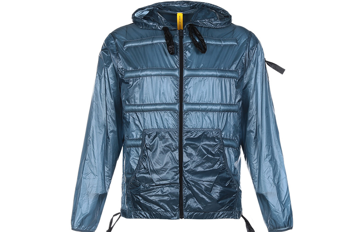 Мужская куртка MONCLER GENIUS (серо-синяя)