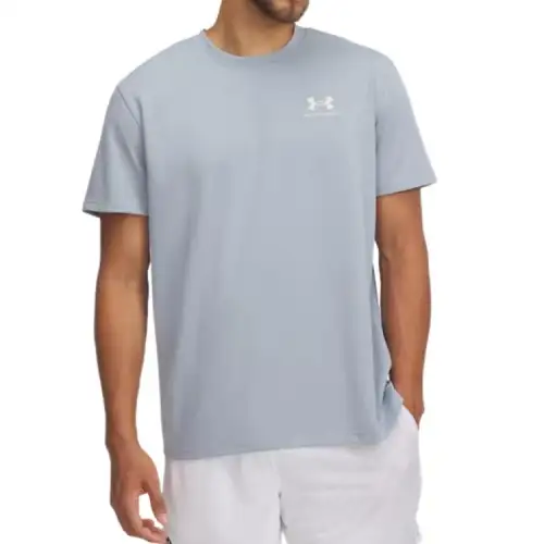 Under Armour Embroidered T Shirt Men's Blue