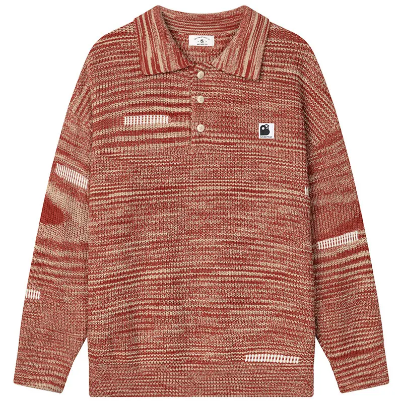 MIND ERROR Knitwear Unisex Lapel Moderate Other