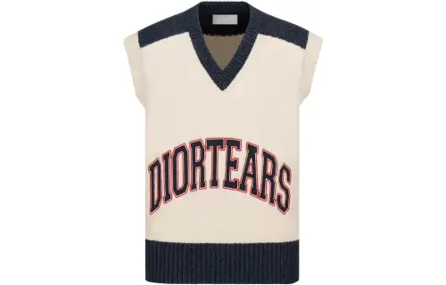 DIOR X Denim Tears Sleeveless Sweater