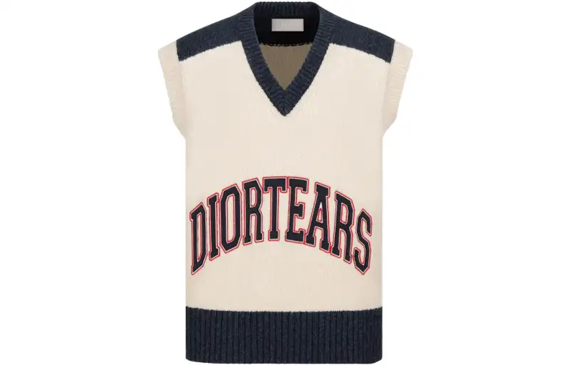 DIOR X Denim Tears Sleeveless Sweater