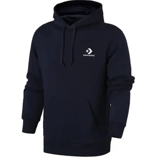 Converse Star Chevron EMB PO Sweatshirt Men's Navy Blue