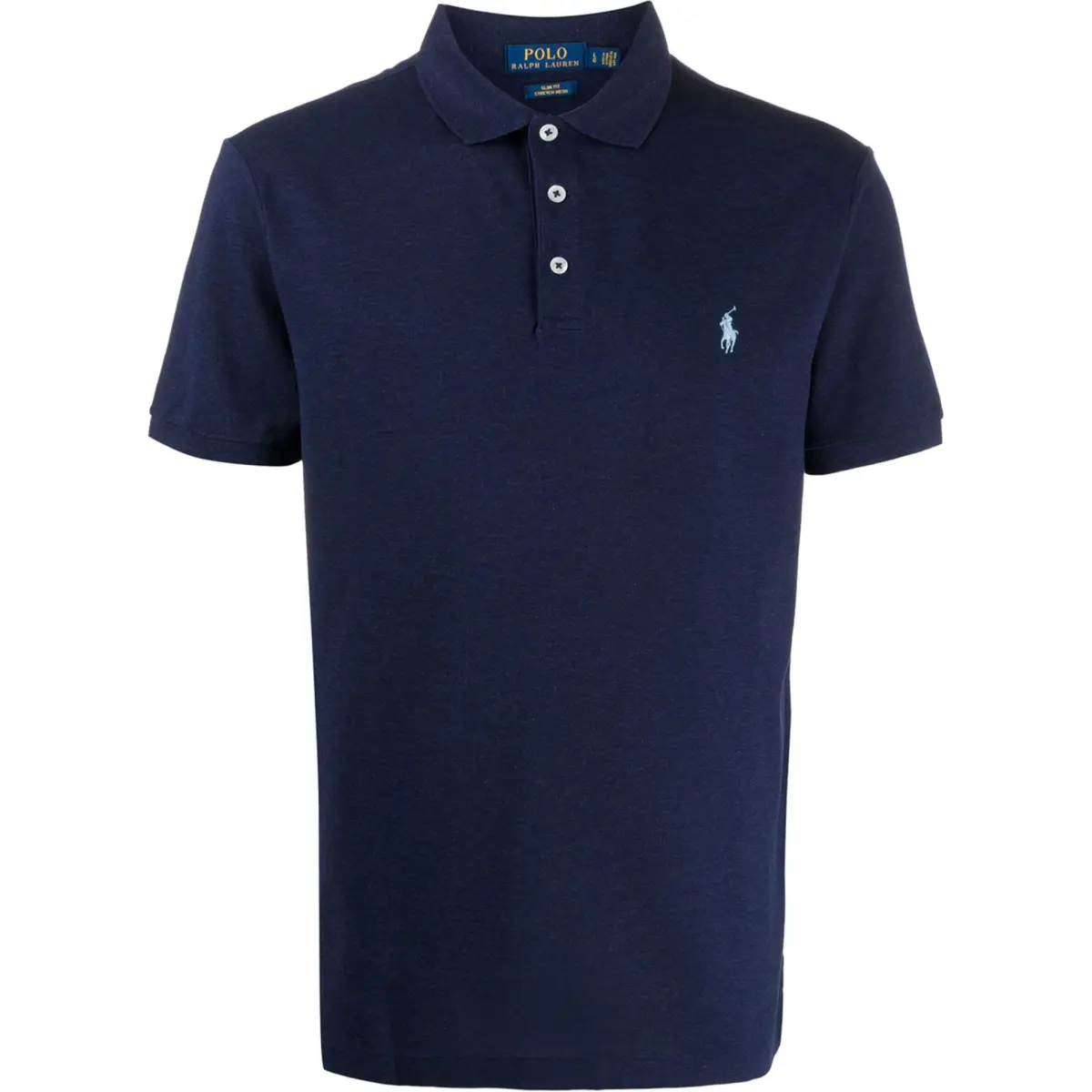 Polo Ralph Lauren Polo Shirt Custom Slim Fit Men's Marine Blue
