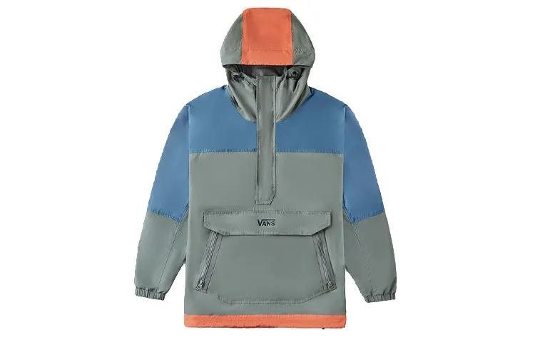 Vans Jackets Men's Olive Green Hooded (Non-detachable) Moderate Straight Fit