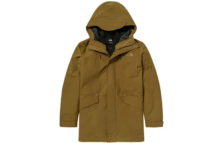 THE NORTH FACE Jackets Men's Brown Hooded Moderate Other