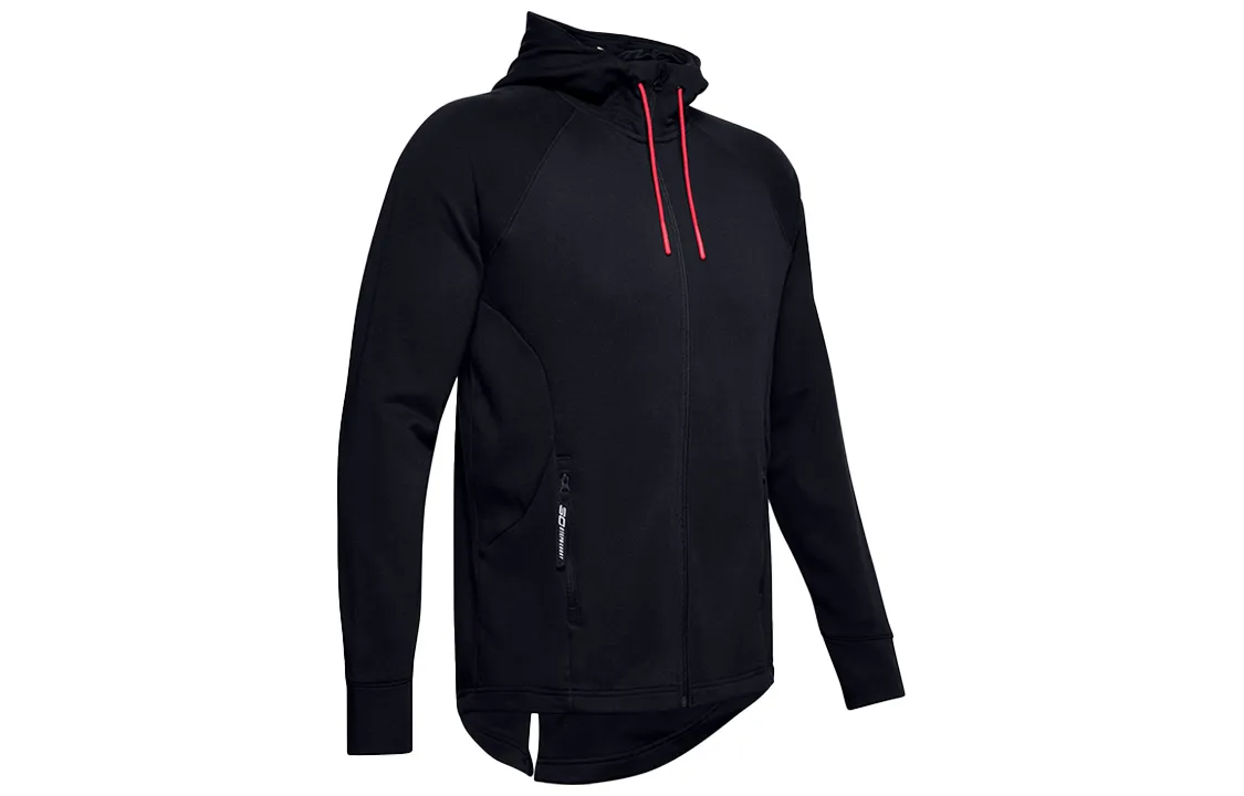 Under Armour Jackets Men's Black Hooded Moderate Other