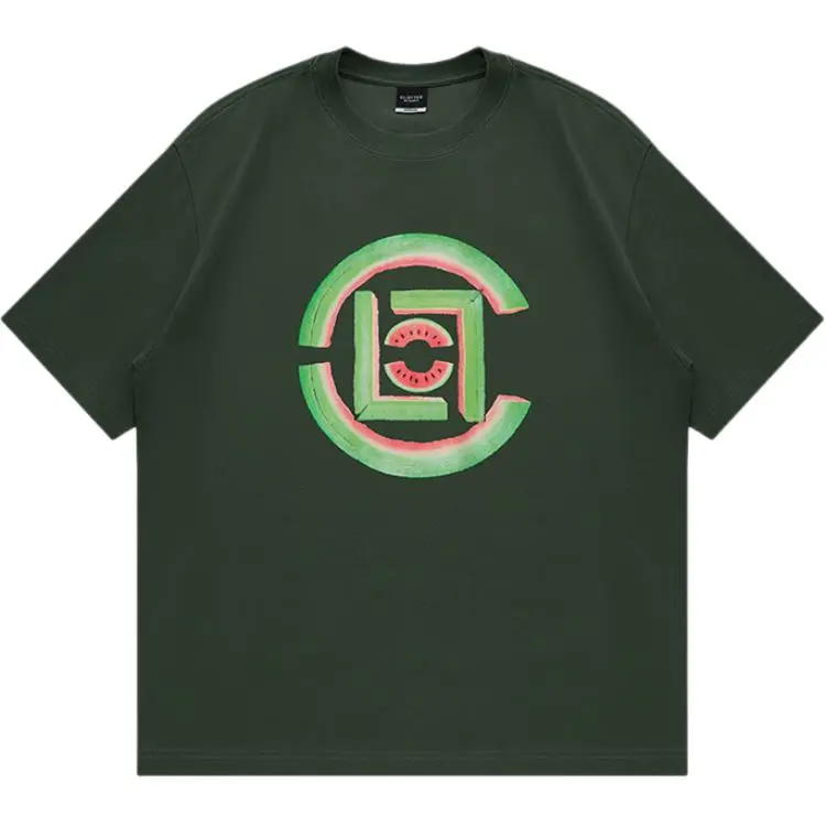 CLOT T Shirts Men's Crew Neck Moderate Straight Fit