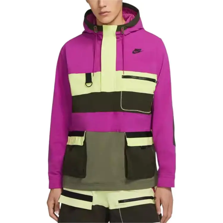 Nike Jackets Men's Multicolor Hooded Moderate Other