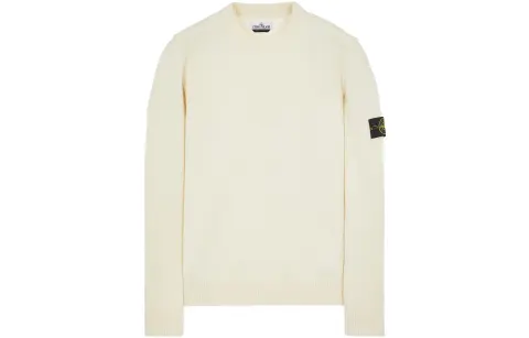 STONE ISLAND Logo Patch Crewneck Jumper