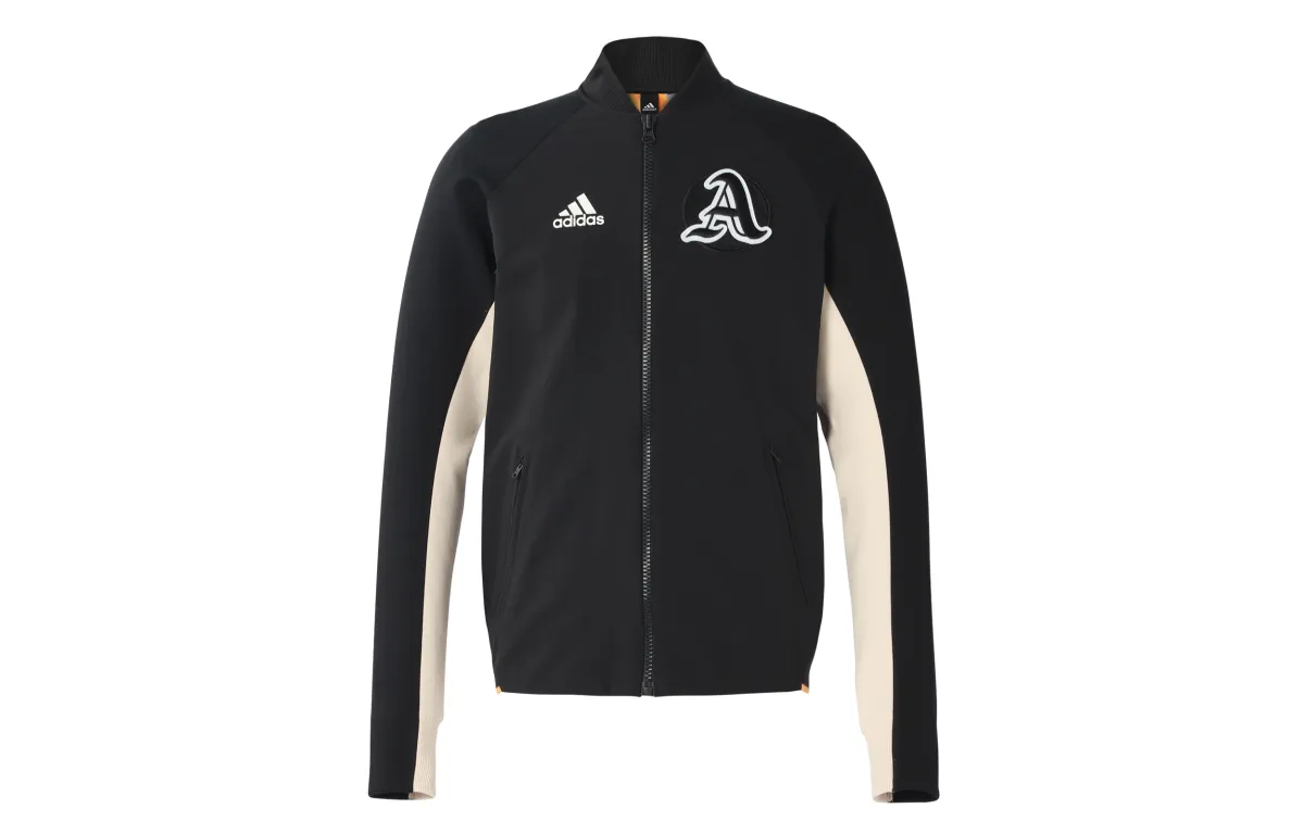 Adidas VRCT Jackets Men's Black Baseball Collar Moderate Other