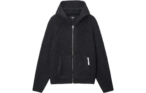 Stussy Chunky Knit Zip Hoodie