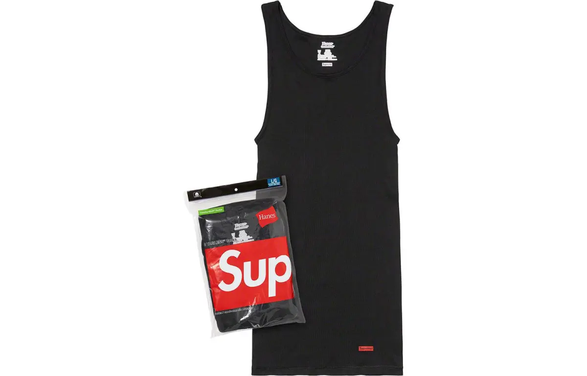 Supreme X Hanes Tagless Tank Tops 3 Pack