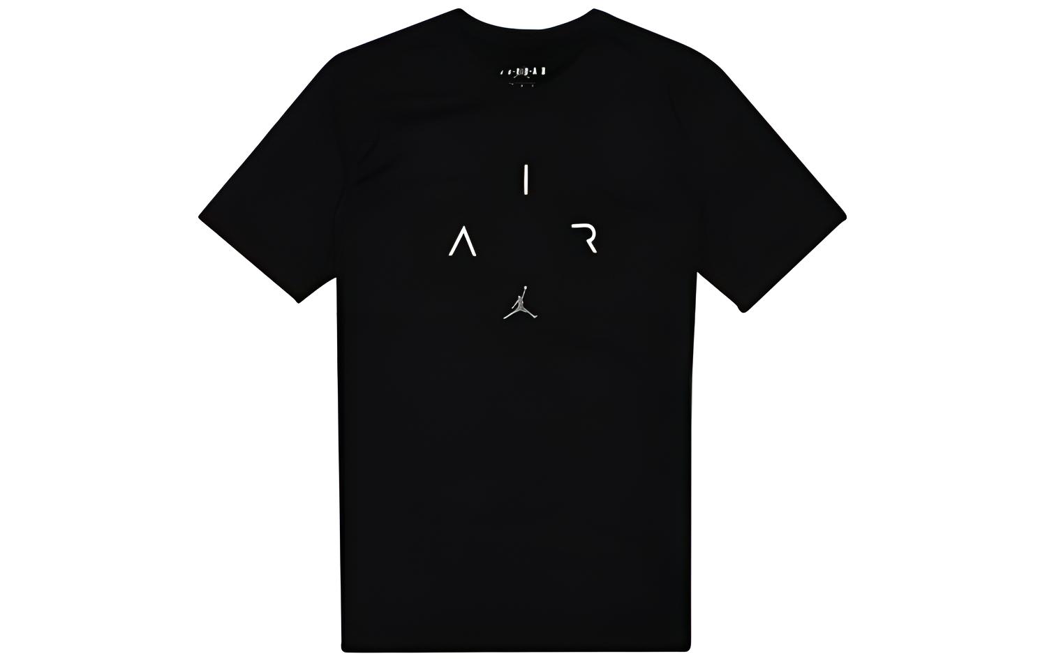 Мужская футболка Jordan Dri-Fit Air (черная) — фото 1