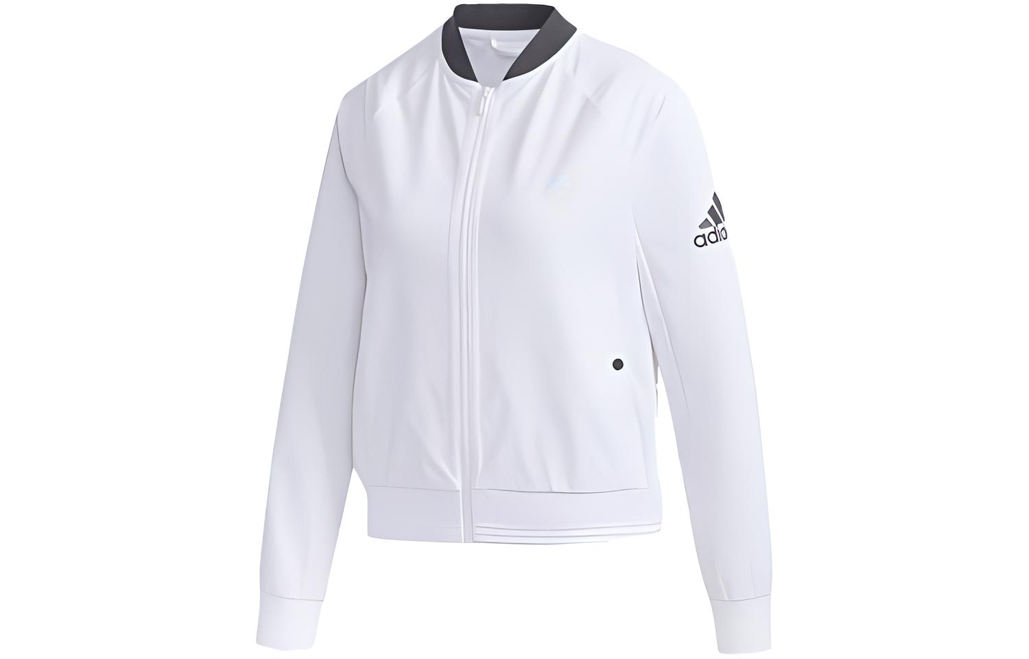 Куртка adidas (белая) — фото 1
