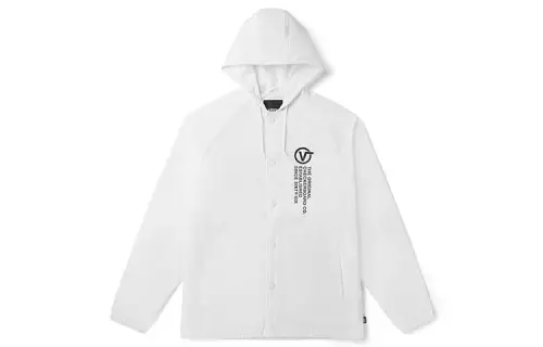 Vans Jackets Men's White Hooded Moderate Other