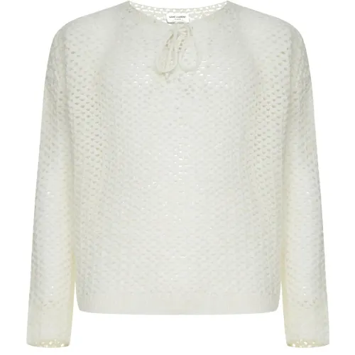 SAINT LAURENT Knitwear Men's White