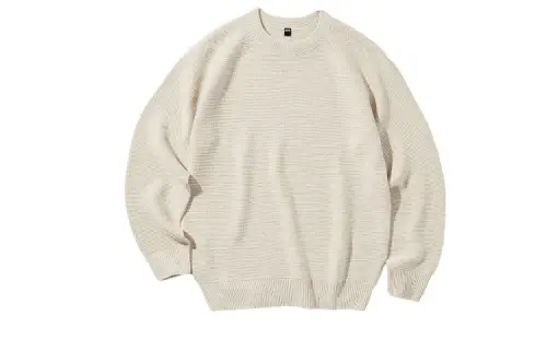 UNIQLO Knitwear Men's Light Beige