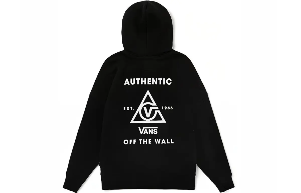 Vans Jackets Unisex Black Hooded (Non-detachable) Moderate Straight Fit
