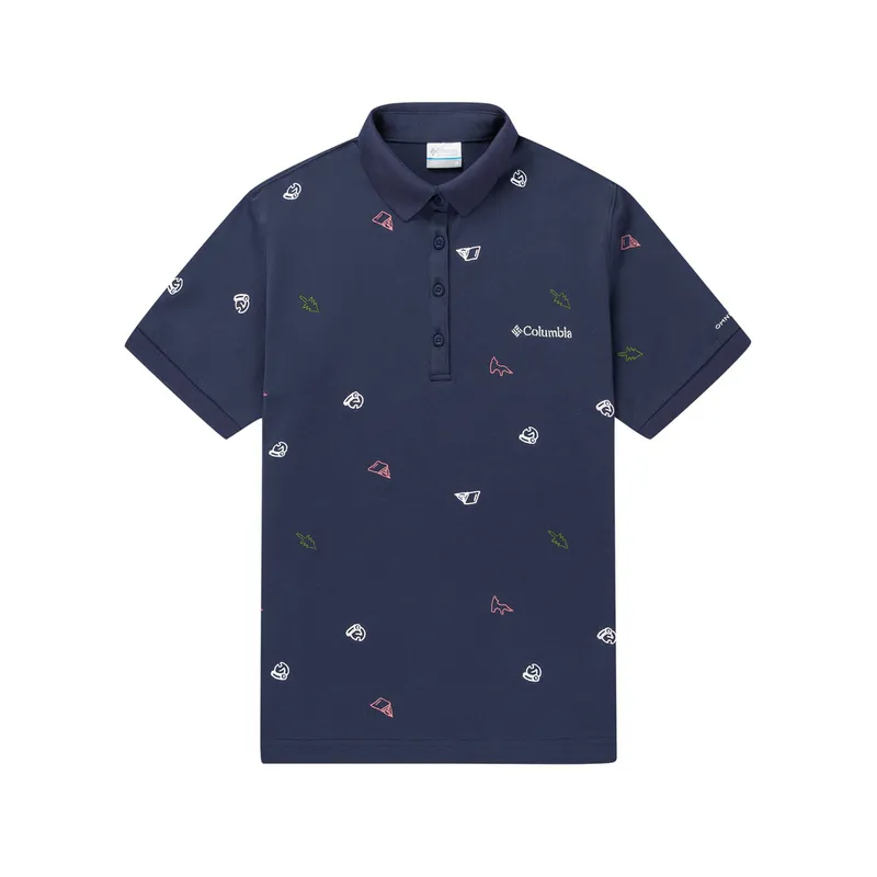 Columbia Polo Shirts Unisex 468 Lapel Moderate