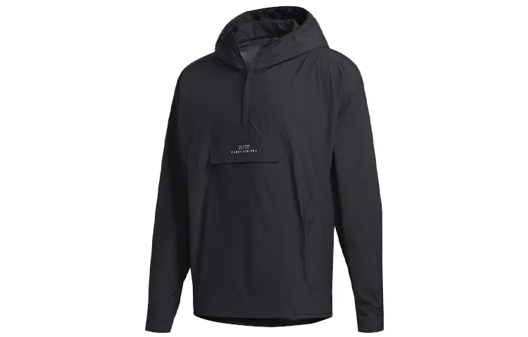 Adidas Jackets Men's Black Hooded Moderate Other
