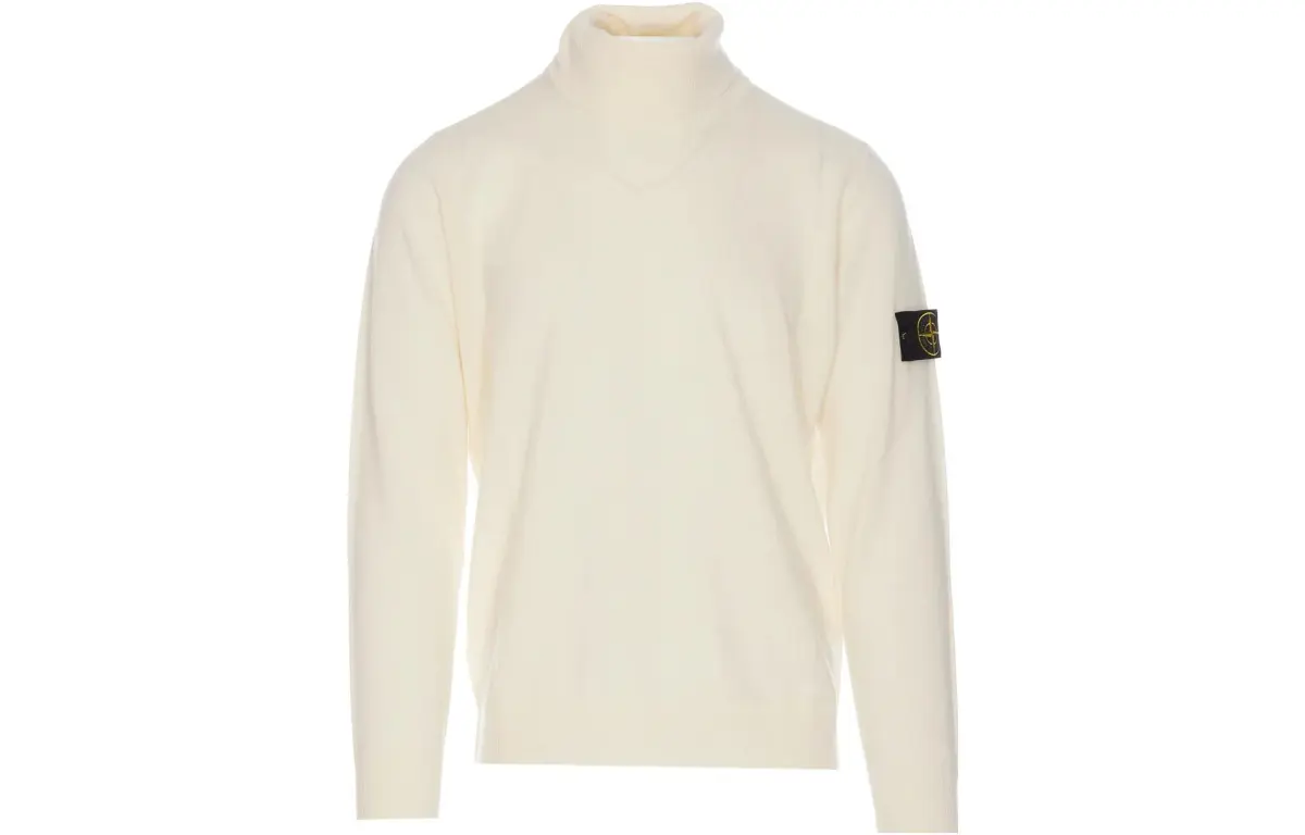 STONE ISLAND Compass Patch Roll-Neck Jumper