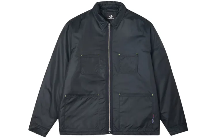 Converse Jackets Men's Ink Black Lapel Moderate Other
