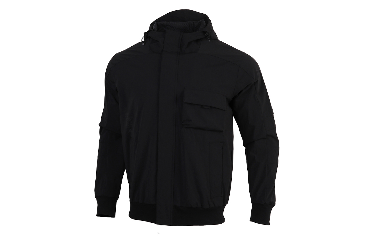 Мужская куртка adidas TH JKT South (черная) — фото 1