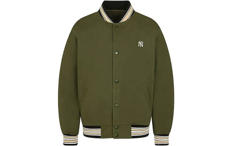 MLB Jackets Unisex Khaki Baseball Collar Moderate Other