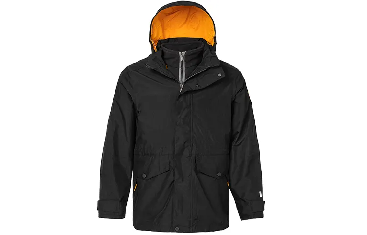 Timberland Jackets Men's Black Detachable Hood Moderate Other