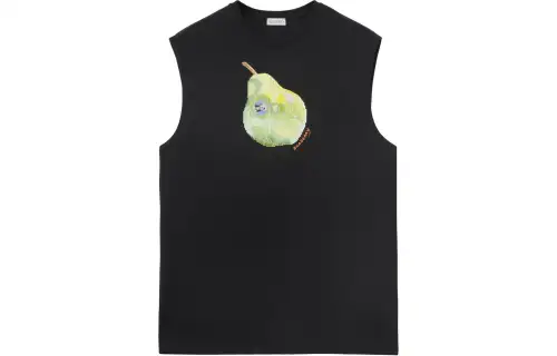 Burberry Pear Embellished Crewneck Tank Top