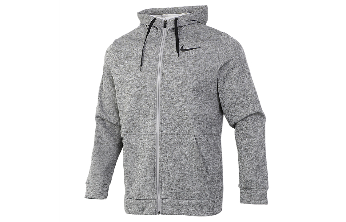 Мужская куртка Nike Therma (серая) — фото 1