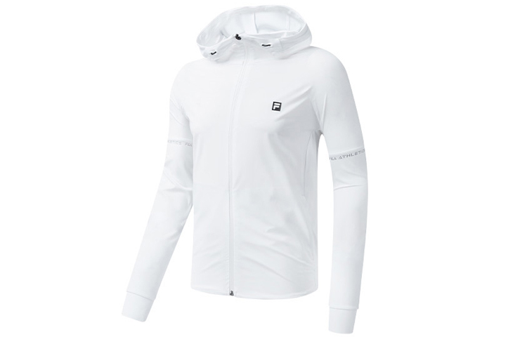 Мужское худи Fila ATHLETICS (белое)