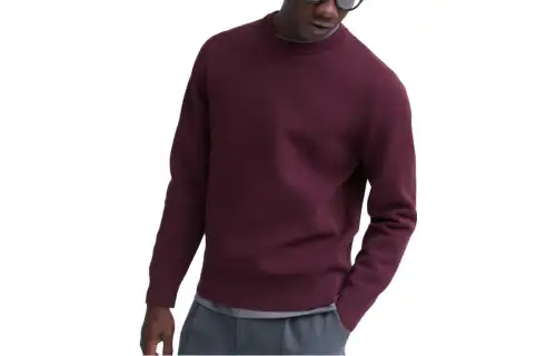 UNIQLO Knitwear Unisex Burgundy