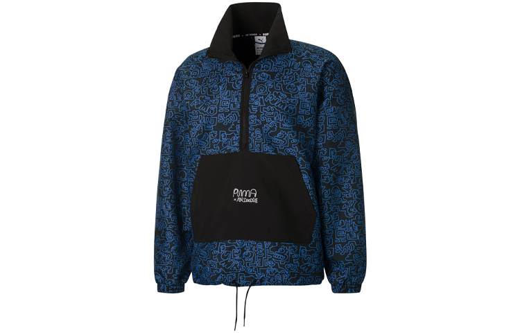 Мужская куртка PUMA x Mr Doodle (синяя)
