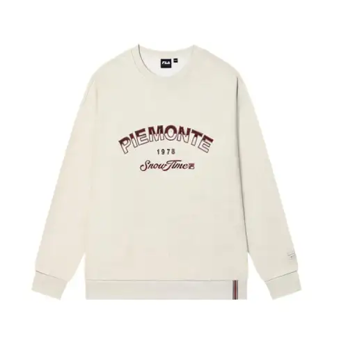 FILA ORIGINALE FW/AW24 Sweatshirt Men's Cloud White Color