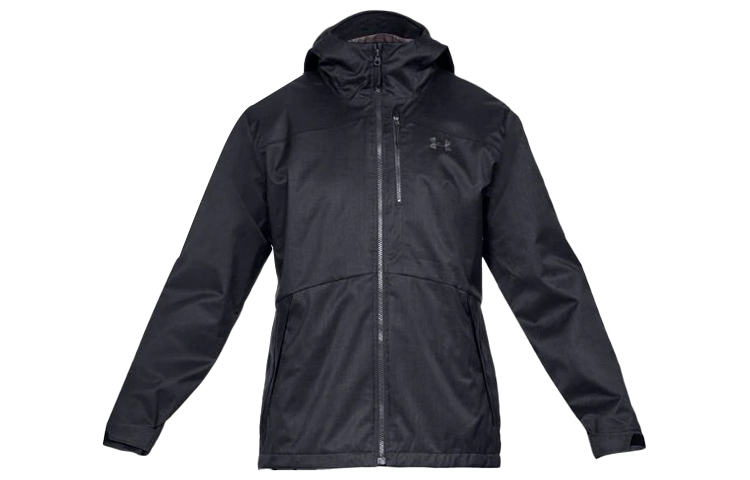 Мужская куртка Under Armour Porter Fleece Jacket (черная)