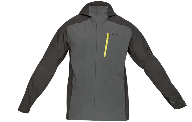 Under Armour Jackets Men's Gray Hooded (Non-detachable) Moderate Straight Fit