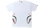 Bape Side Space Camo Shark Tee