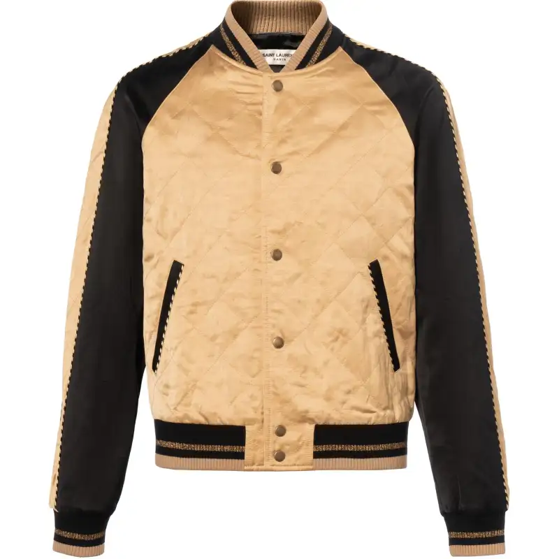 SAINT LAURENT Jackets & Coats Men's Light Gold