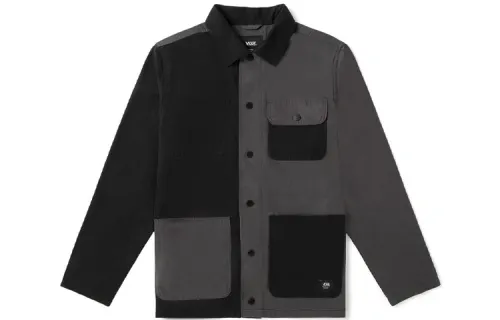 Vans Jackets Men's Black Lapel Moderate Workwear